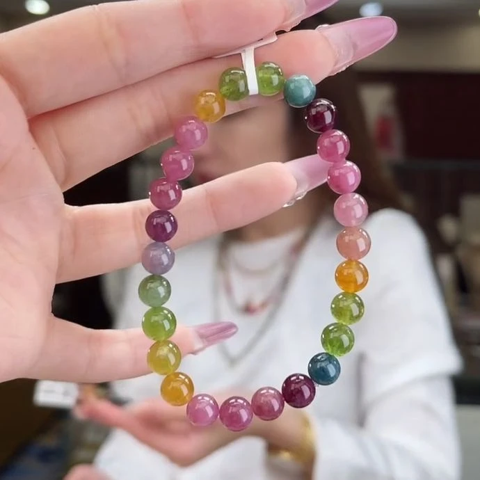 04470635/未镶嵌碧玺7mm+碧玺单圈多样性发货