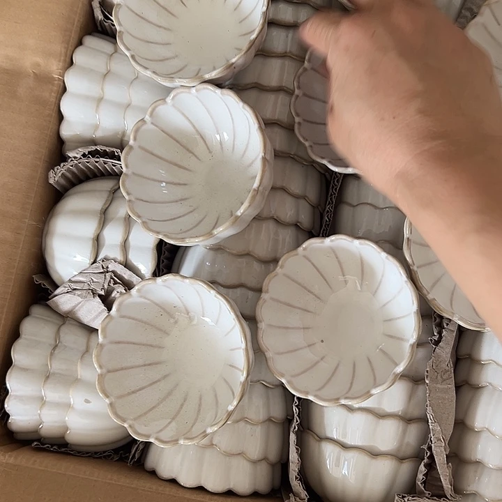 瓷片默认瑕疵商贝壳料碗10