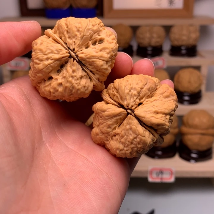 把件文玩核桃81蝴蝶蟾42尺