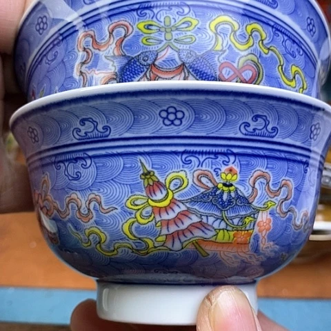 景德镇陶瓷藏式茶碗