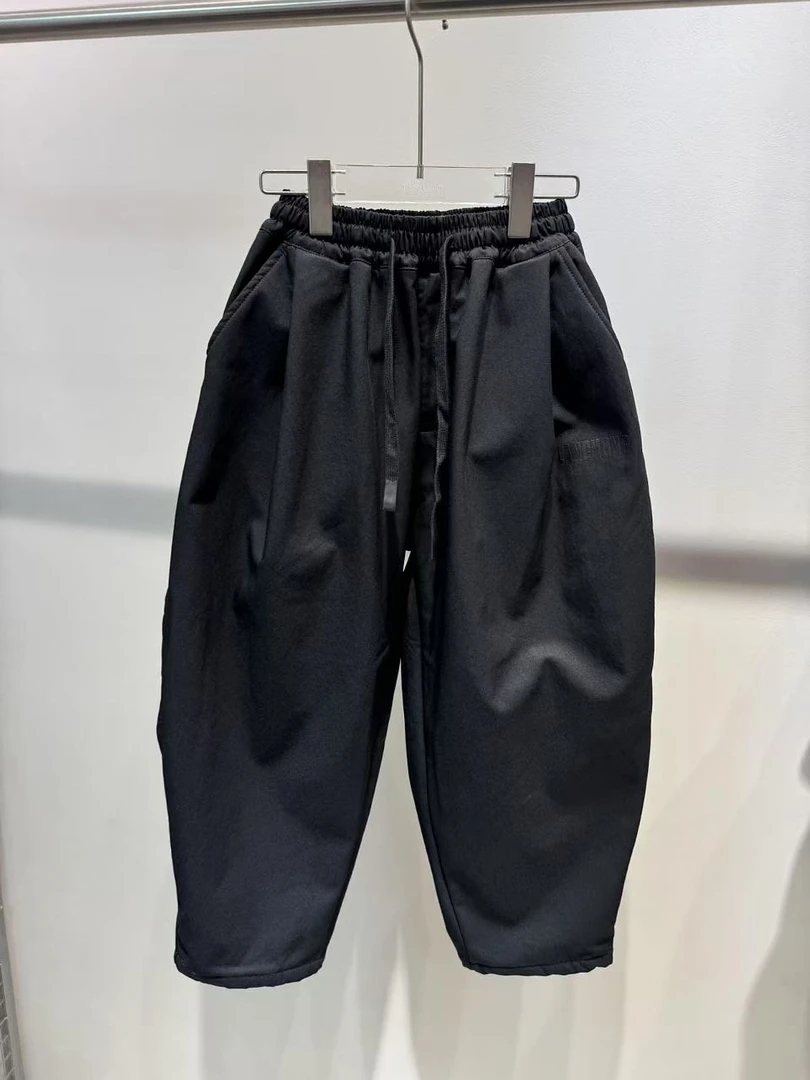 XTJ STUDIO童装 设计师款 LC 简约加绒休闲裤 冬款