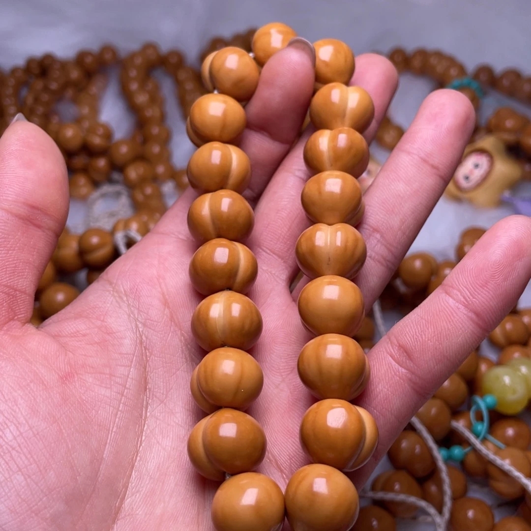 猴头核桃吊坠14手工柯基屁桃手持