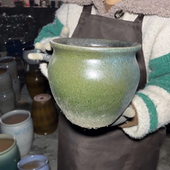 红陶口19高19瑕疵