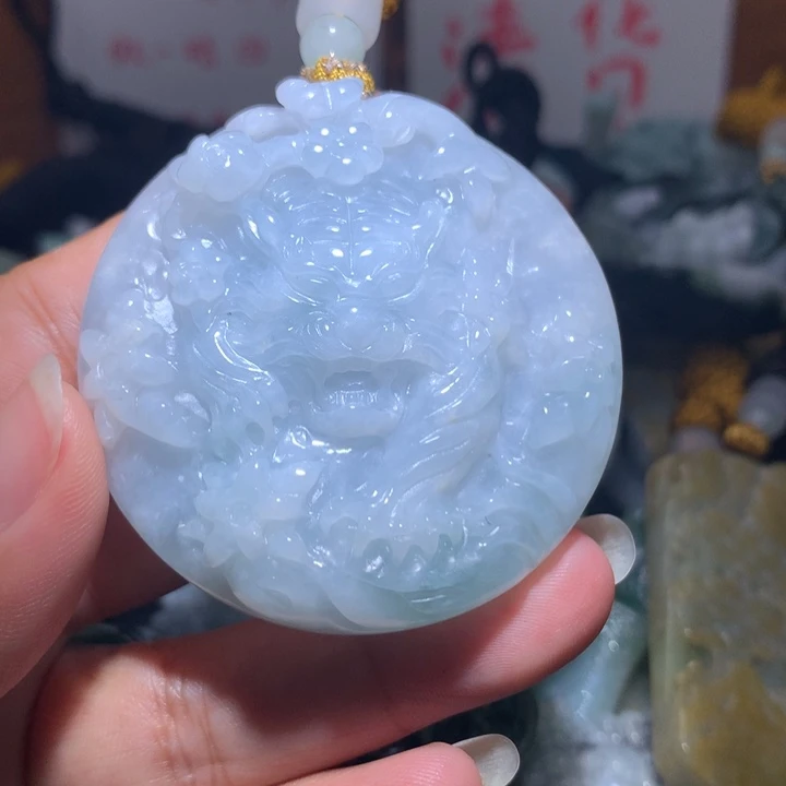 颈饰未镶嵌翡翠保真天然A货翡翠