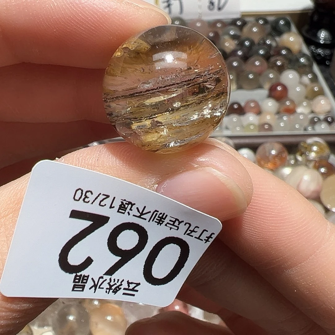 水晶未镶嵌珠宝半成品