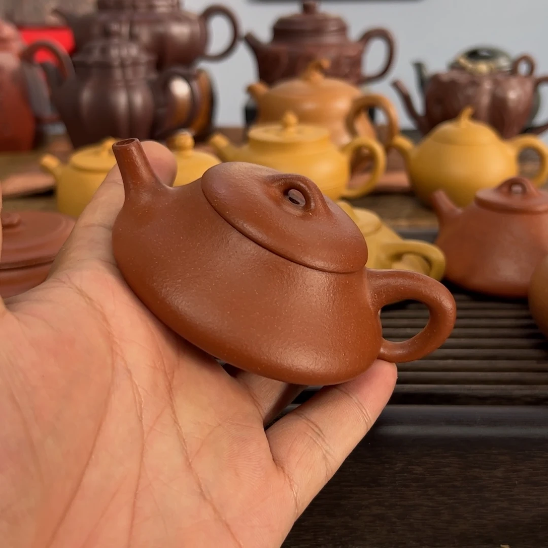 奔***9茶壶紫砂手工制作