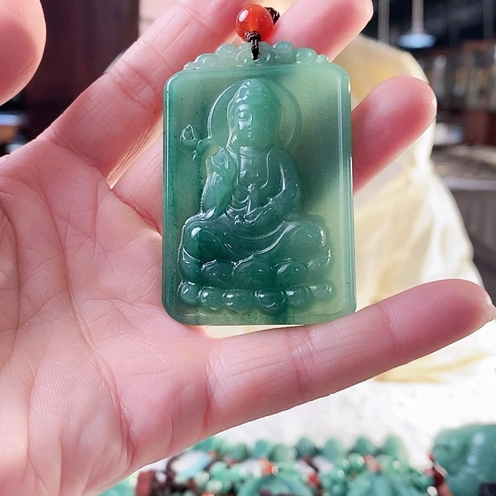 密玉(石英质玉)毛衣链未镶嵌
