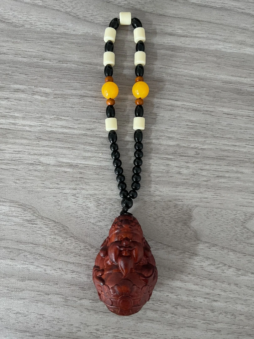 MT0217紫檀财神（无礼盒）