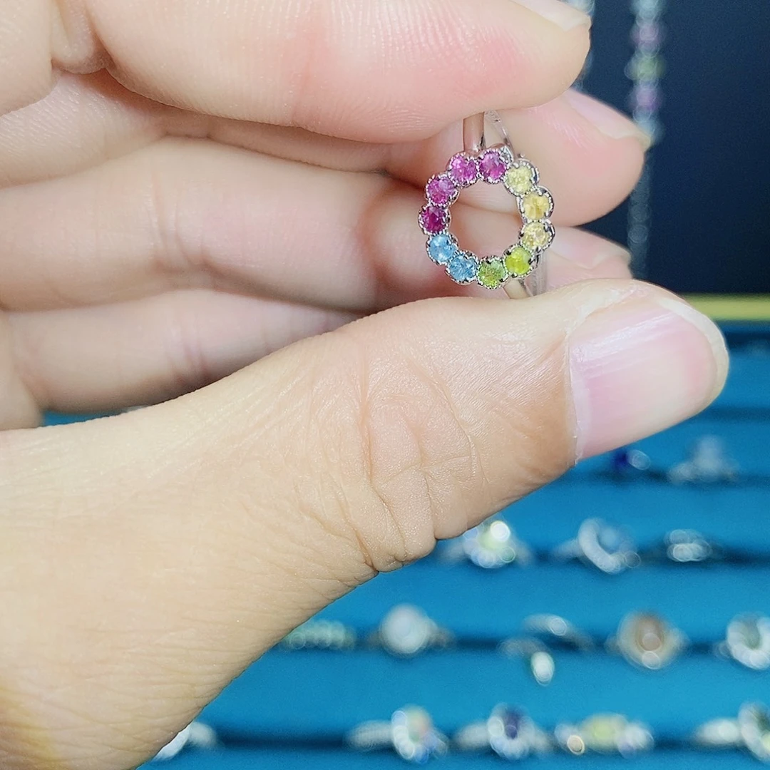 紫晶珠宝半成品未镶嵌