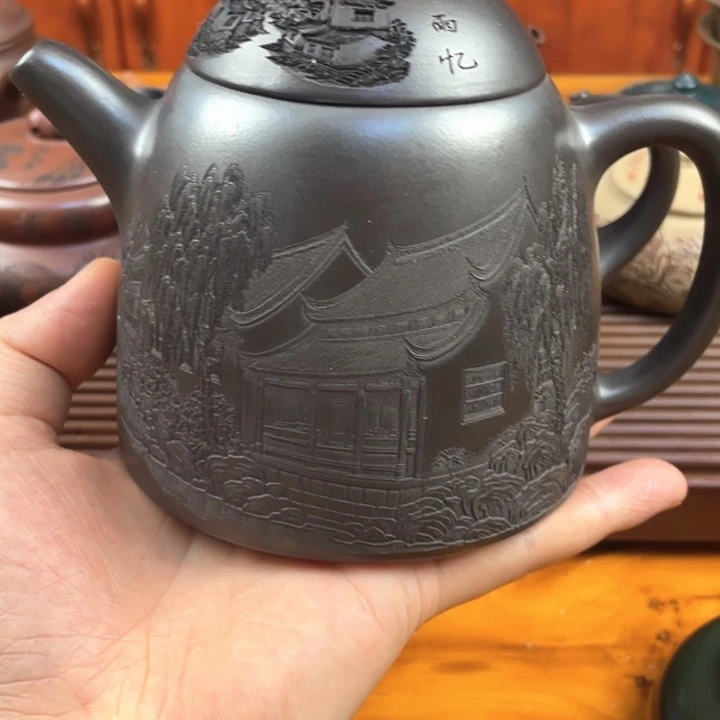 茶壶紫砂正品一把