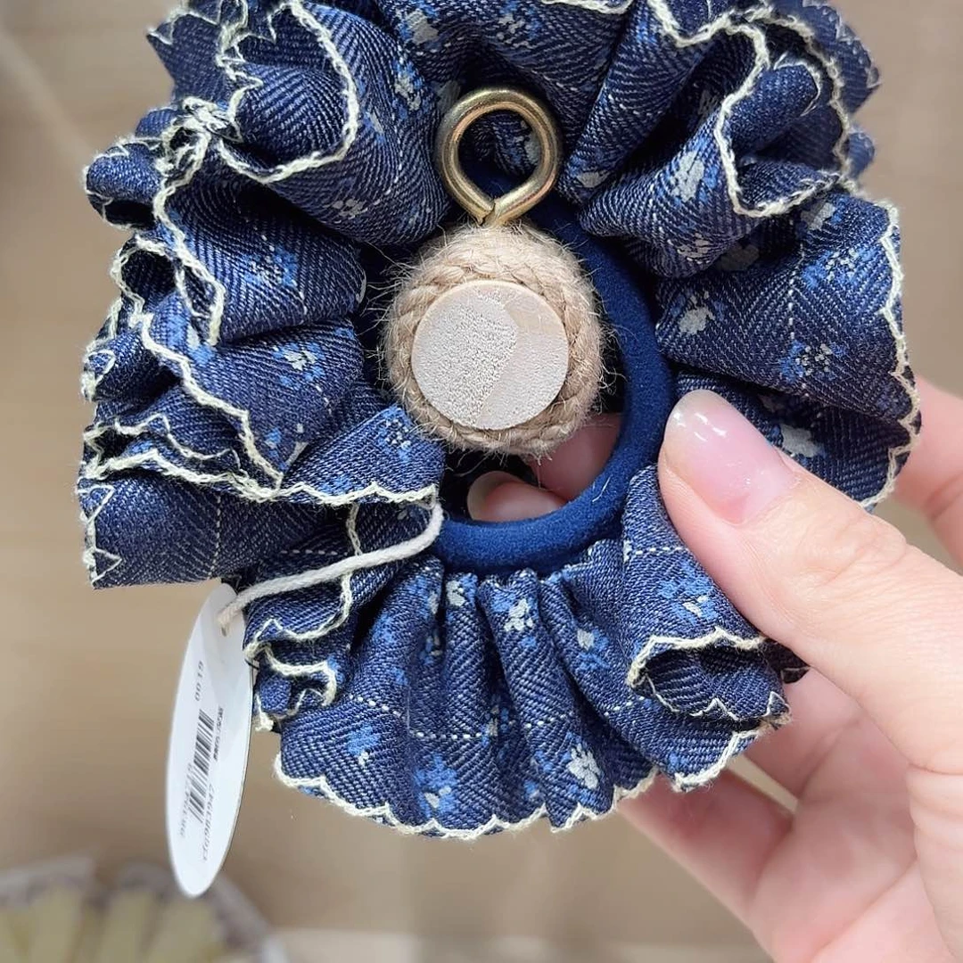 亚克力非金属深蓝牛仔小肠