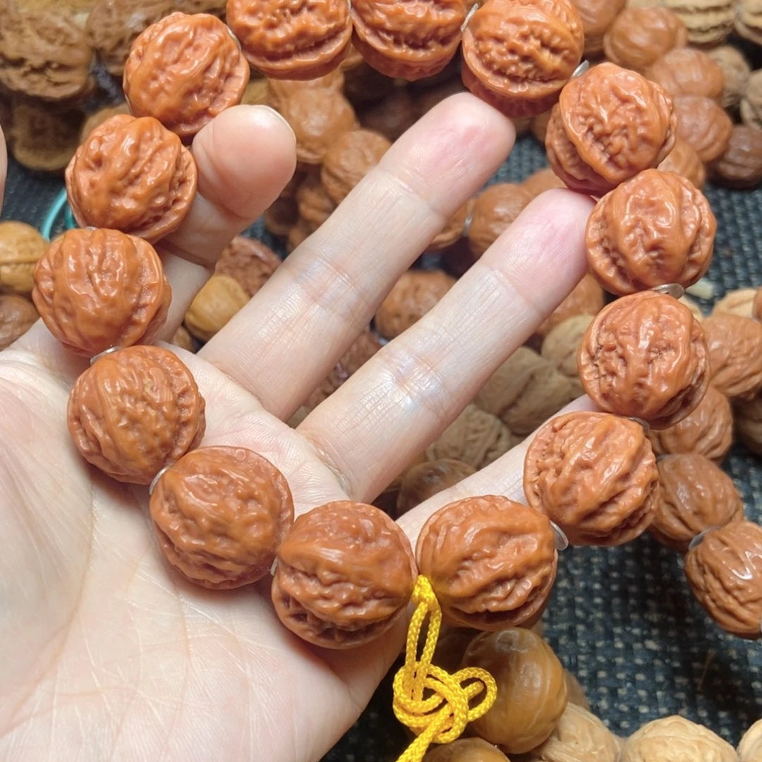有***人手串文玩核桃粗筋手串