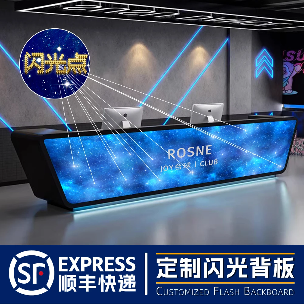 2025新品动态闪烁星空顶亚克力透光板宇宙星空艺术玻璃天花板墙面