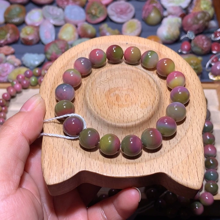 玛瑙/玉髓未镶嵌手链盐源玛瑙