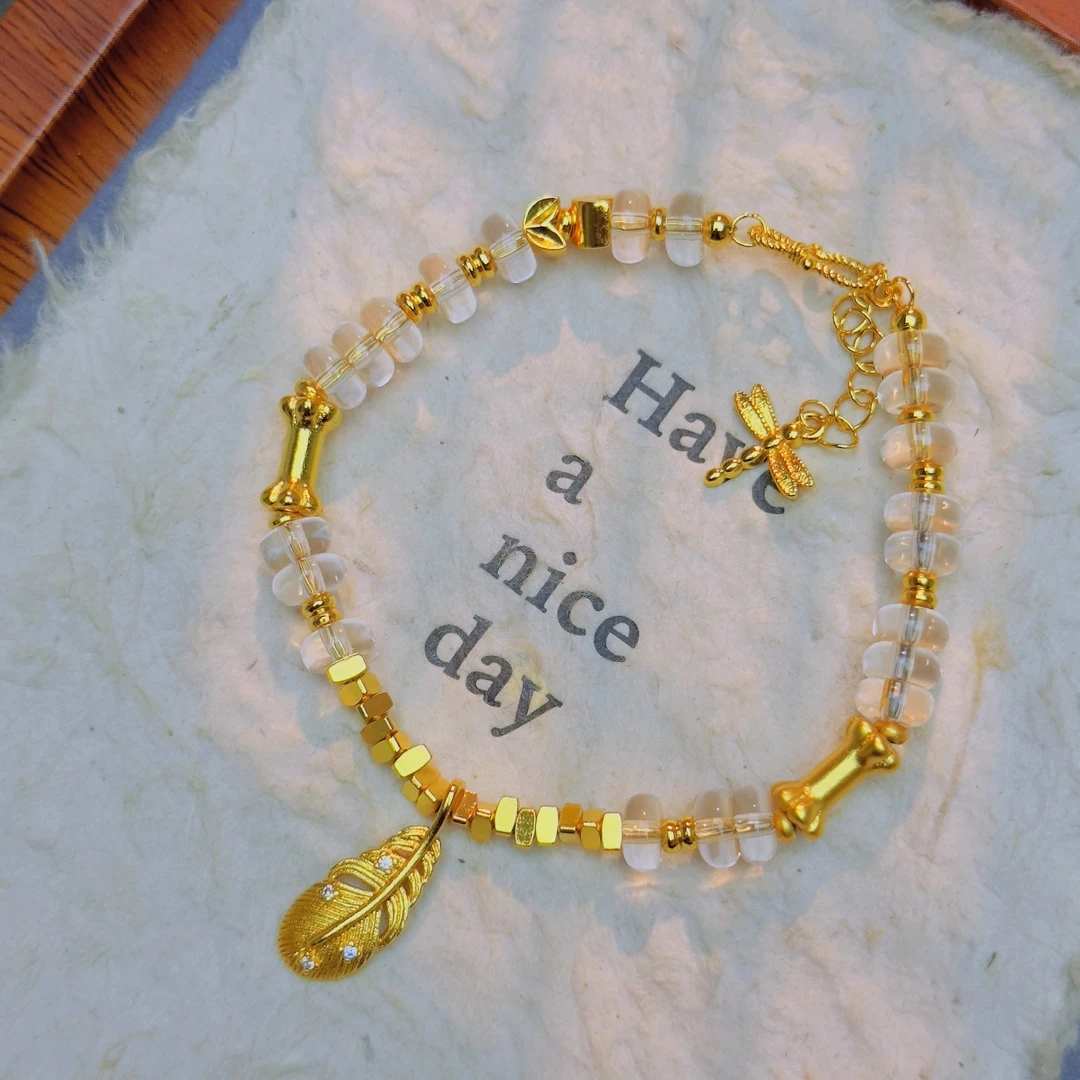 【丁老头甄选】精工盘缠白水设计手链20173