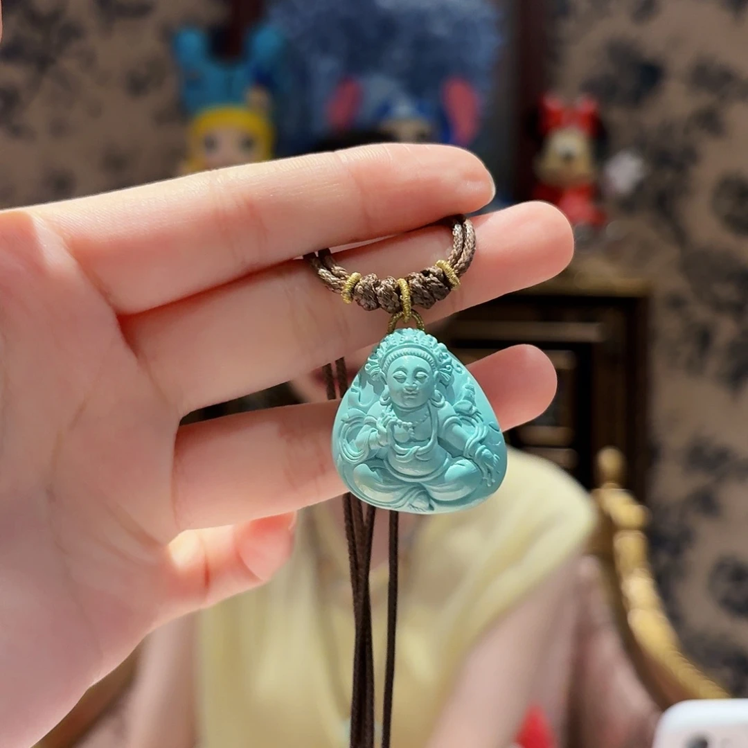 绿松石未镶嵌颈饰颈饰