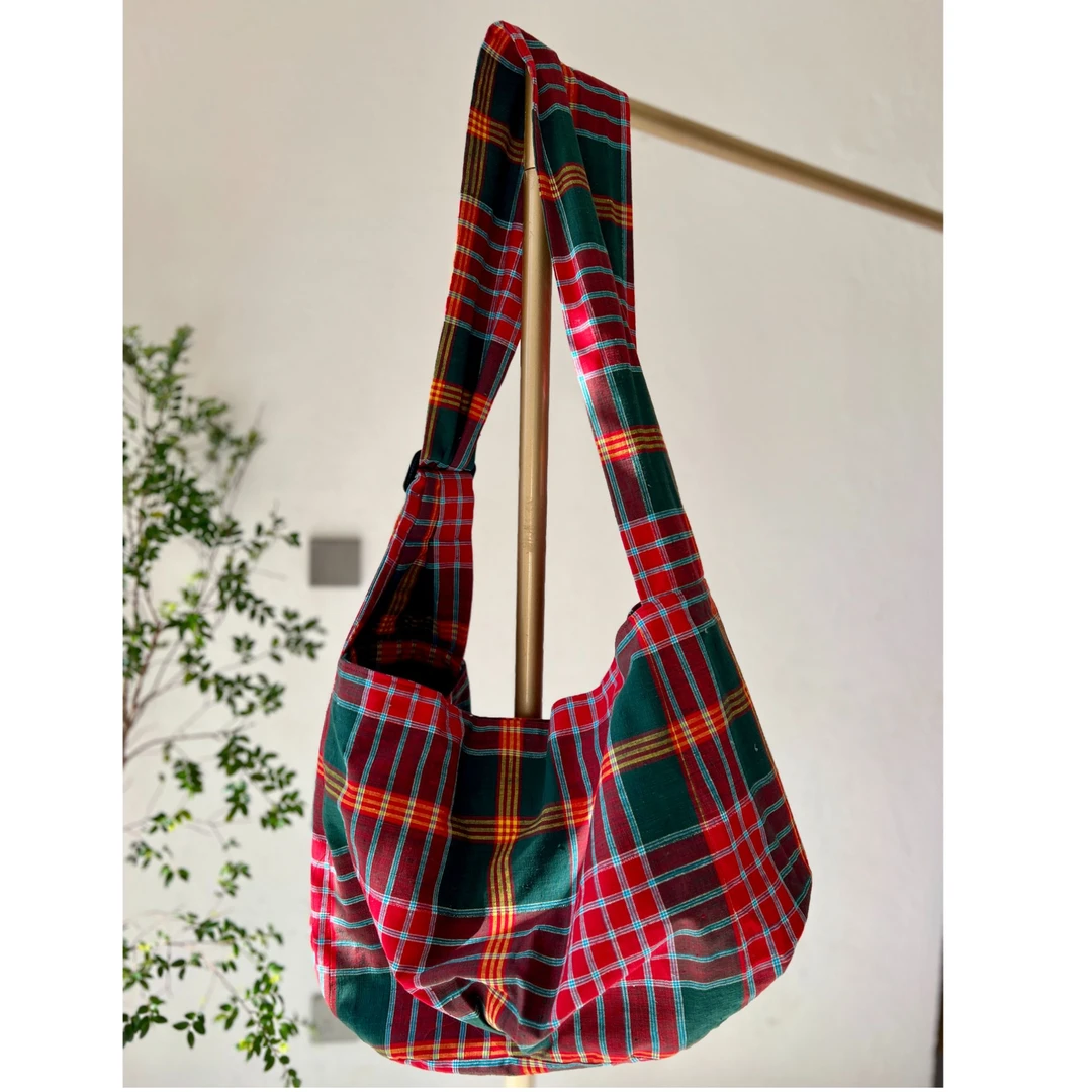 【以晴.高定】高端轻奢六十年代纯手工织布包非遗面料珍藏孤品时尚