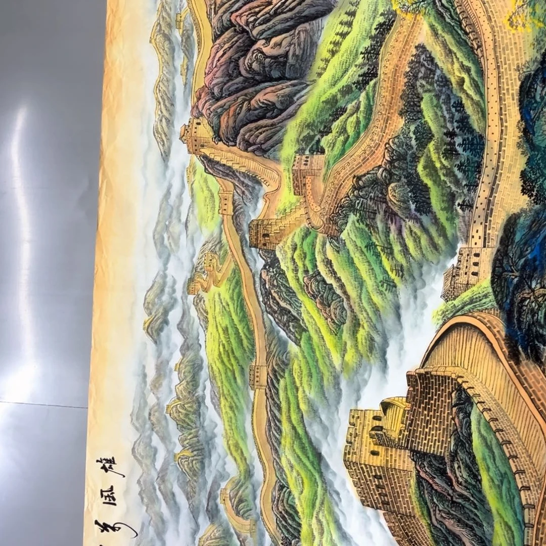 国画国画作品老师手绘