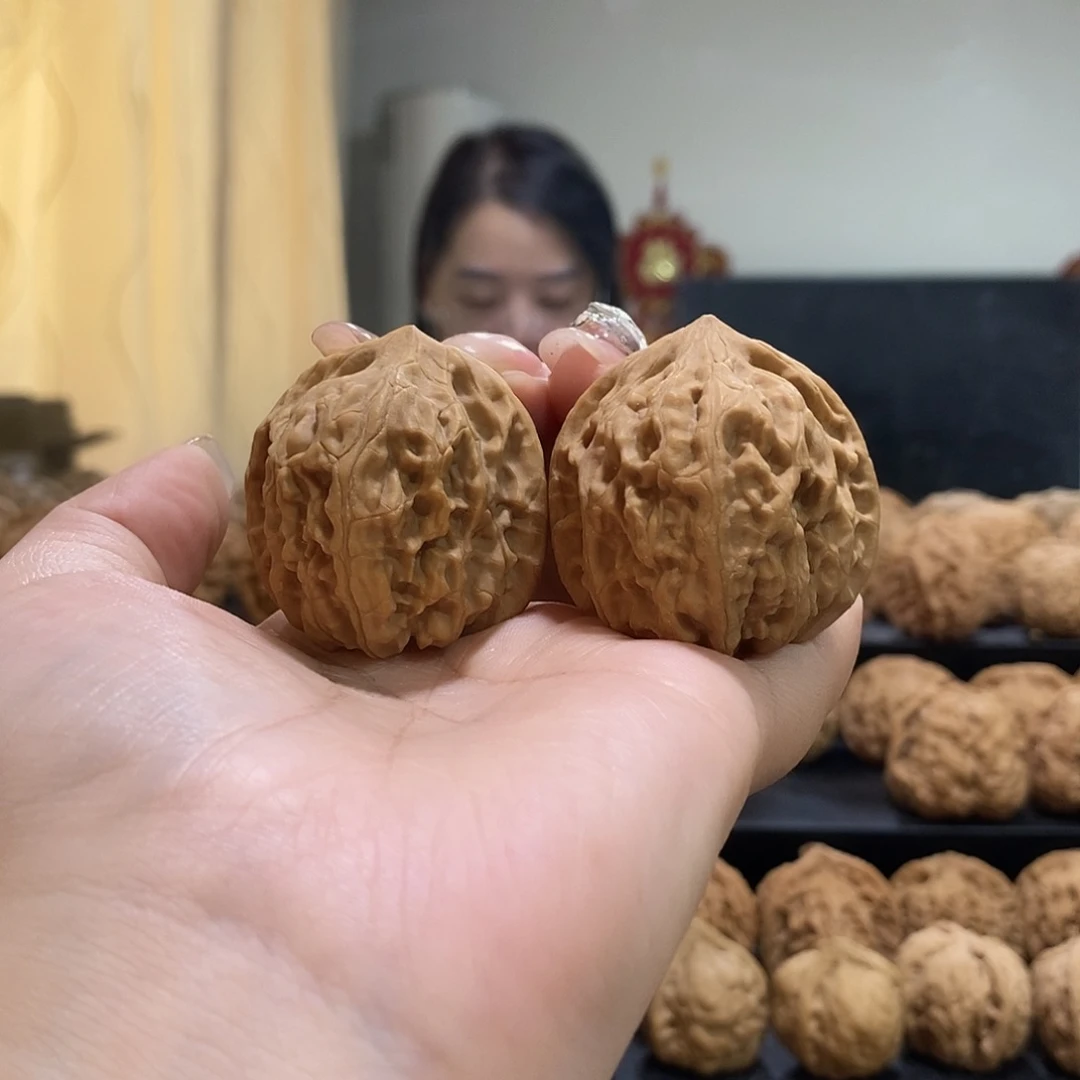 把件文玩核桃38鸡心