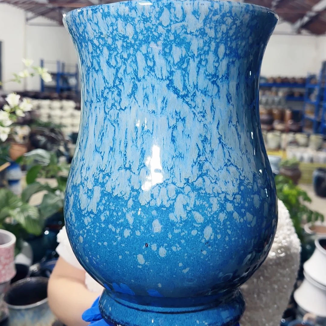 紫砂花盆高30口20