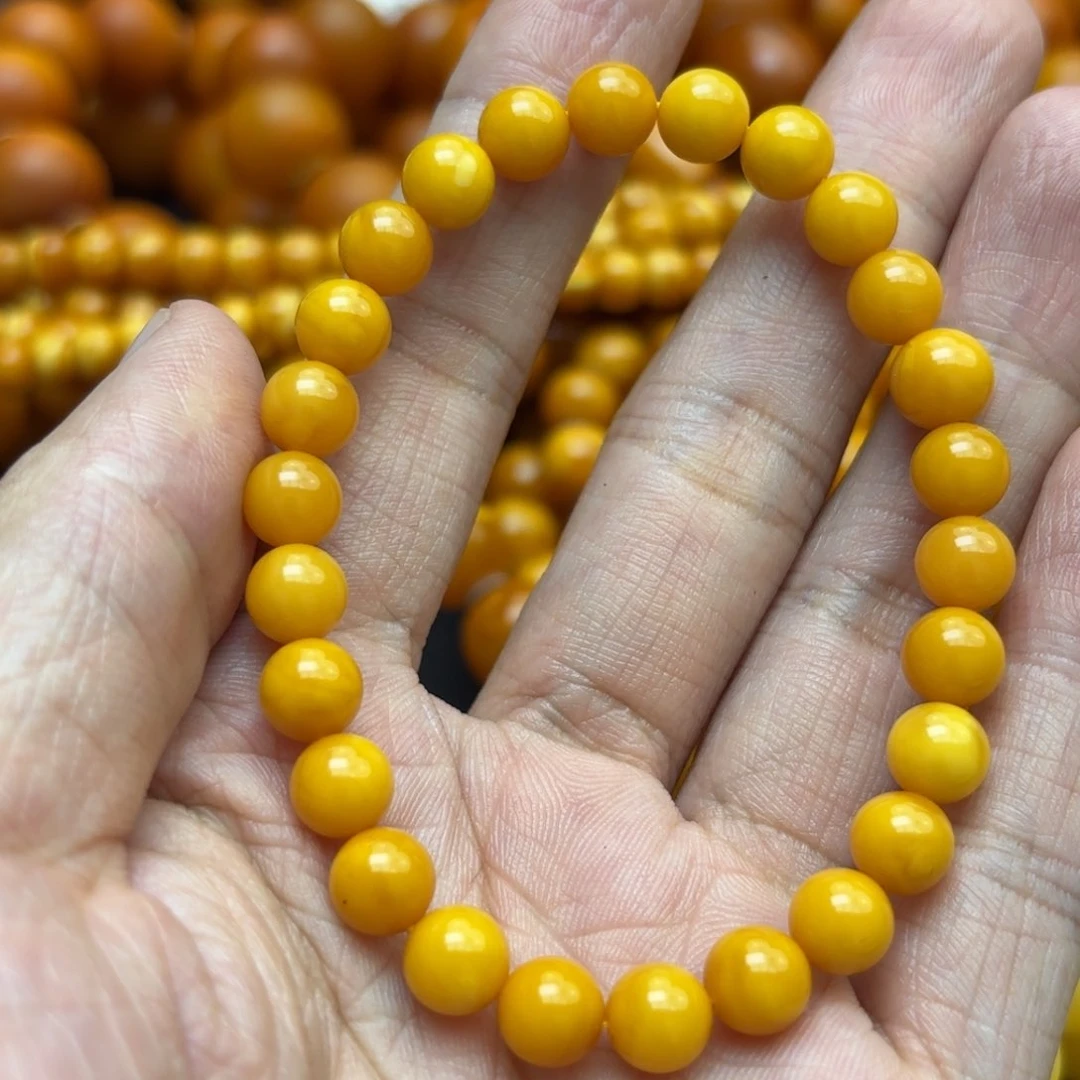 琥珀手链未镶嵌蜜蜡