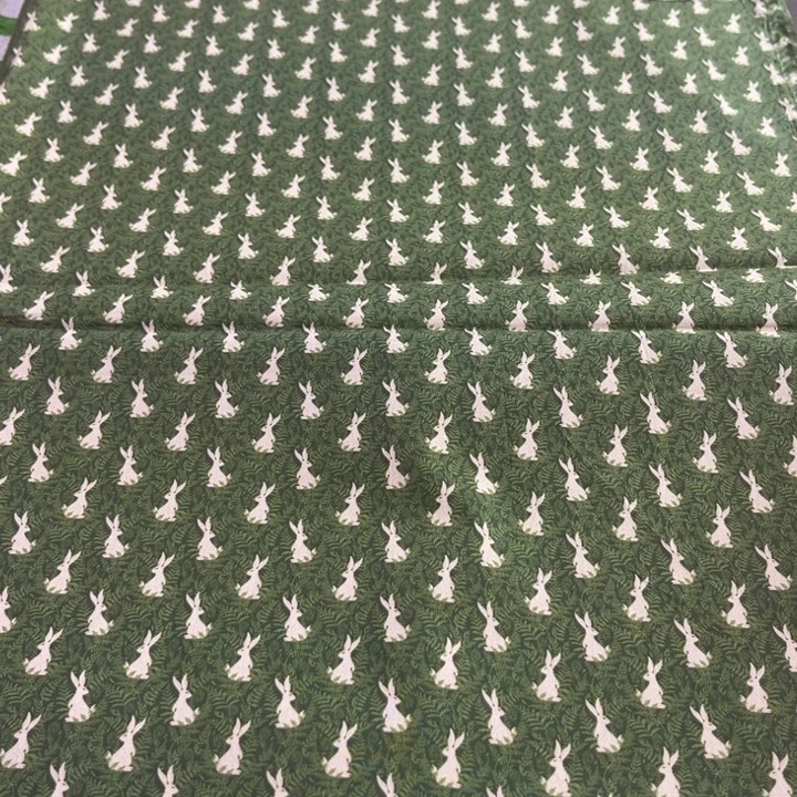 棉 小兔 60支数码印花全棉府绸1.45幅宽 一米价