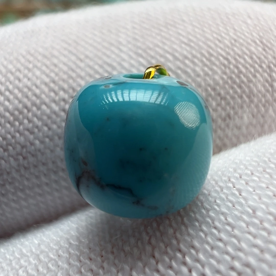 绿松石未镶嵌配饰7.9*7.2