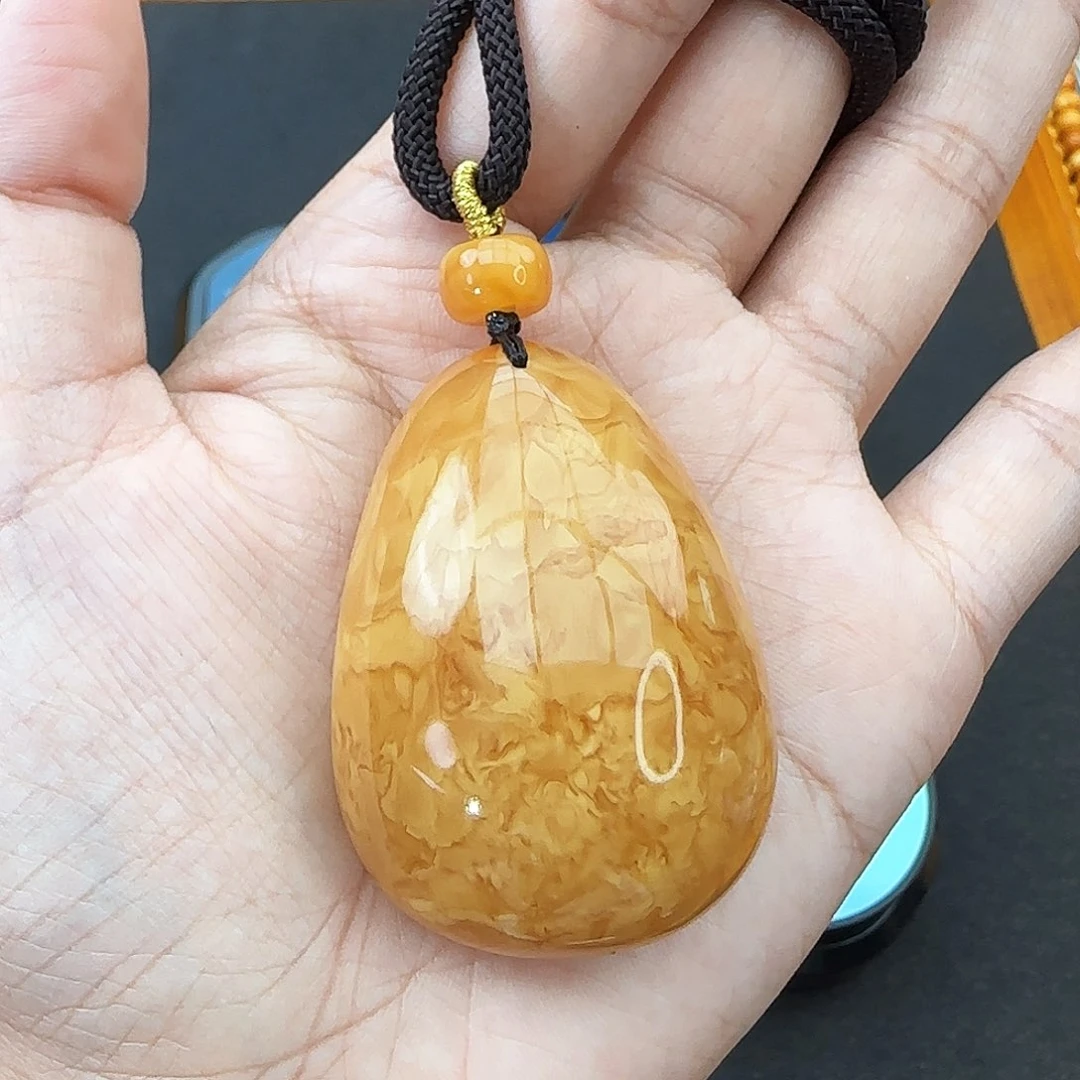 未镶嵌琥珀手链吊坠