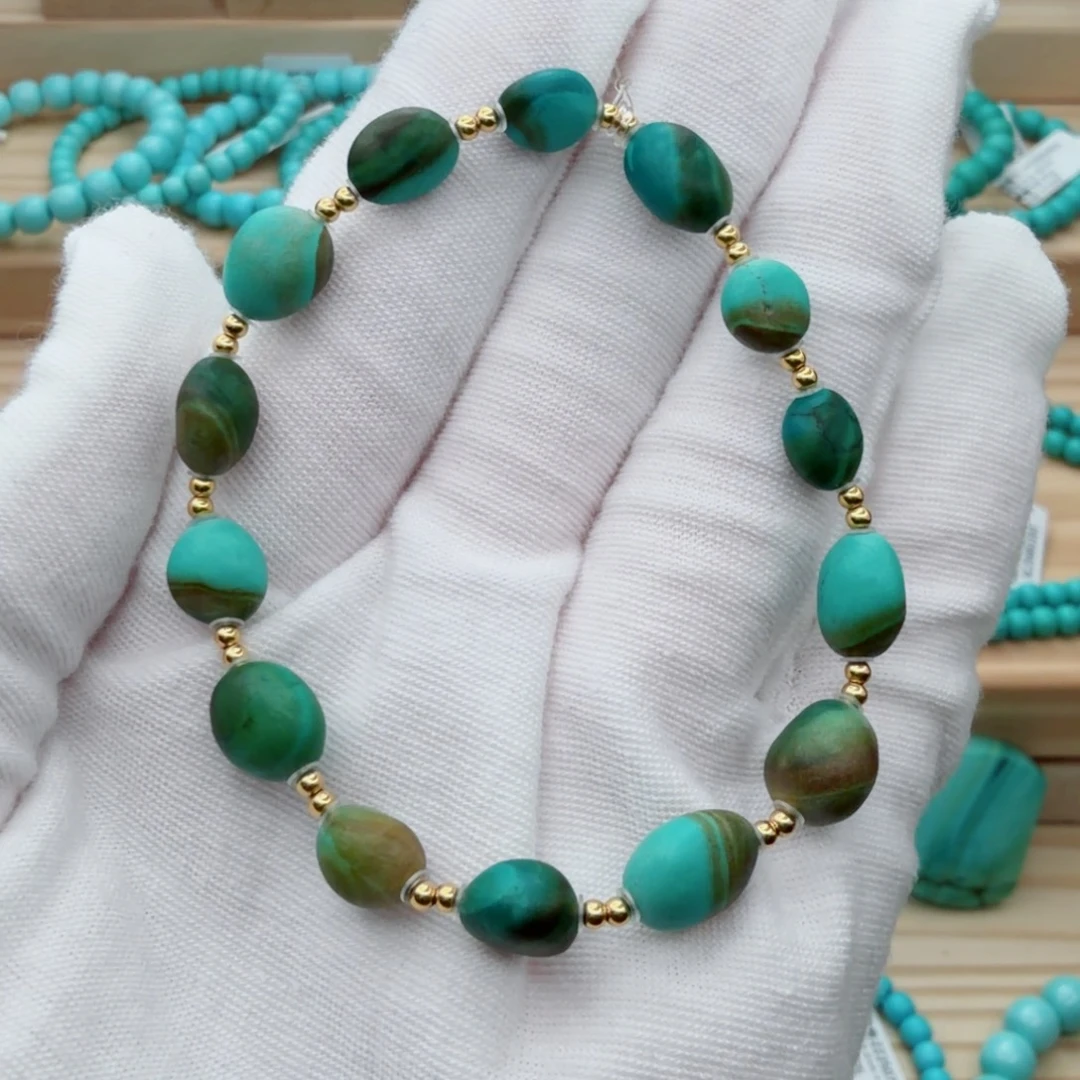 绿松石未镶嵌珠宝奇石