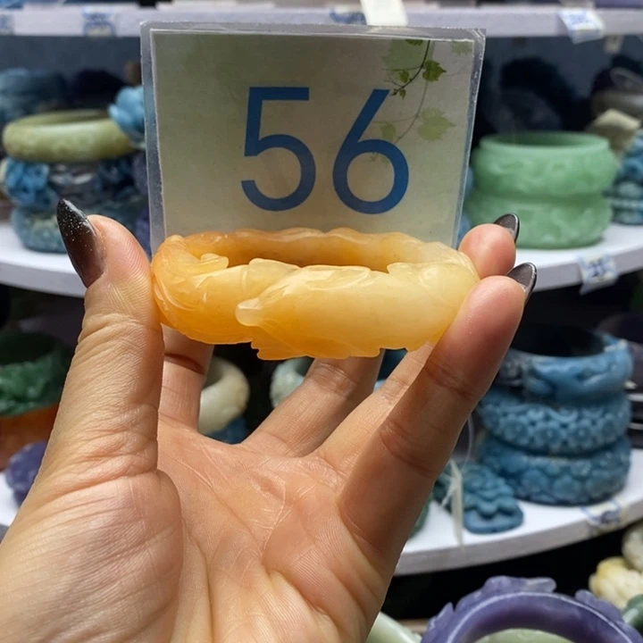 未镶嵌手镯石英岩玉