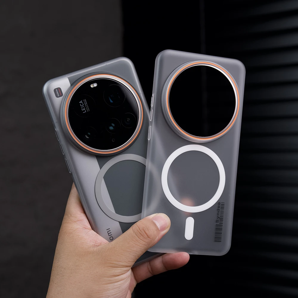Magsafe冰雾磁吸适用小米15ultra手机壳肤感15简约13超薄裸机防摔