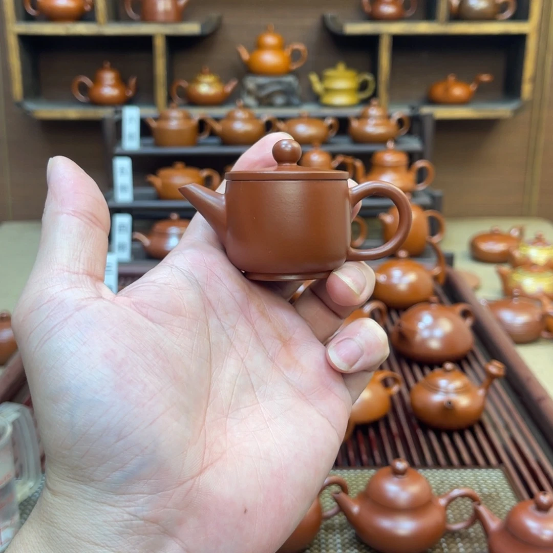 朱泥茶壶汉瓦50-60