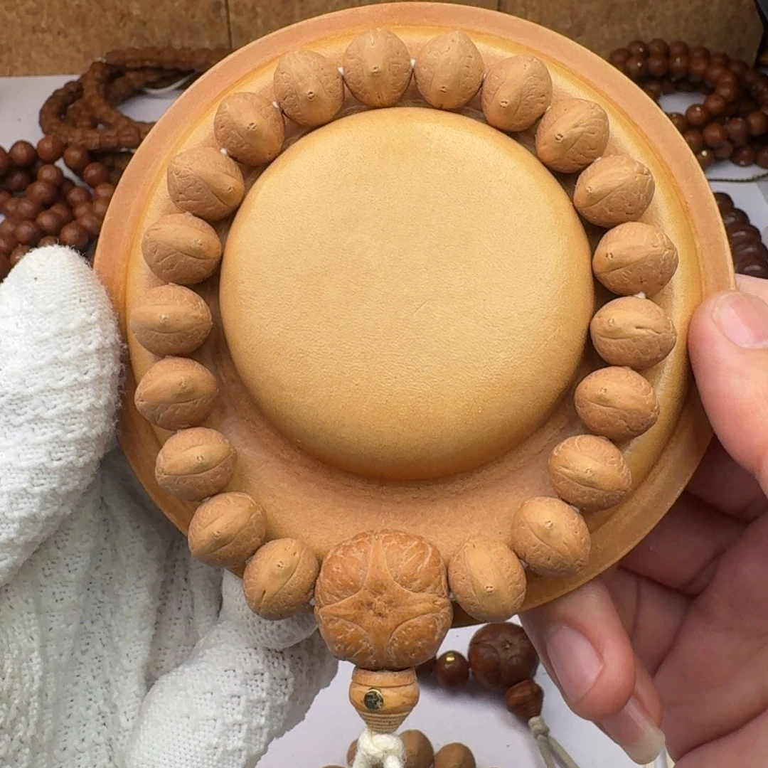 手串凤眼菩提13碟中碟实心籽