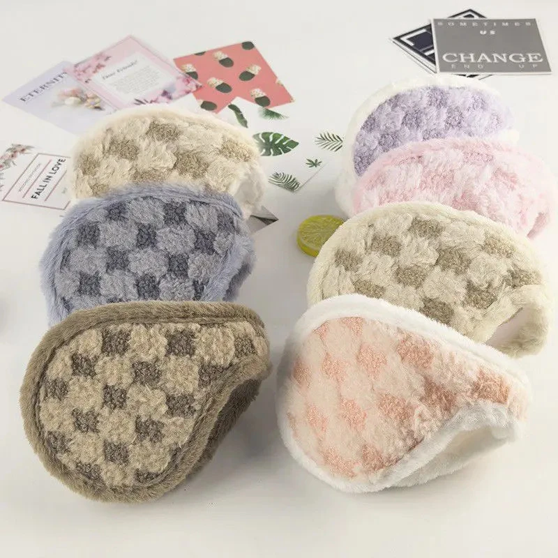 冬天儿童保暖防冻防风毛绒耳罩加绒加厚耳包中大童护耳耳捂后戴式