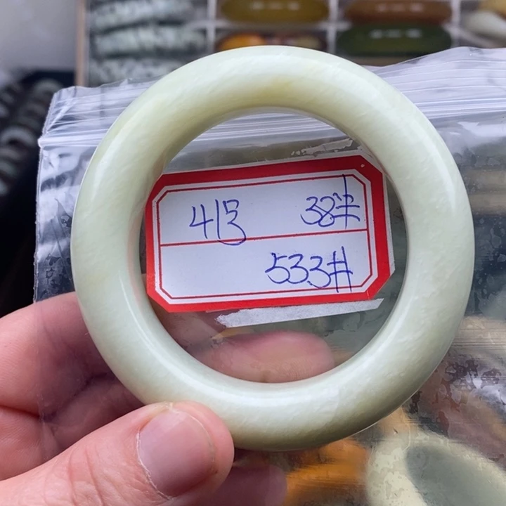 未镶嵌蛇纹石玉手绳