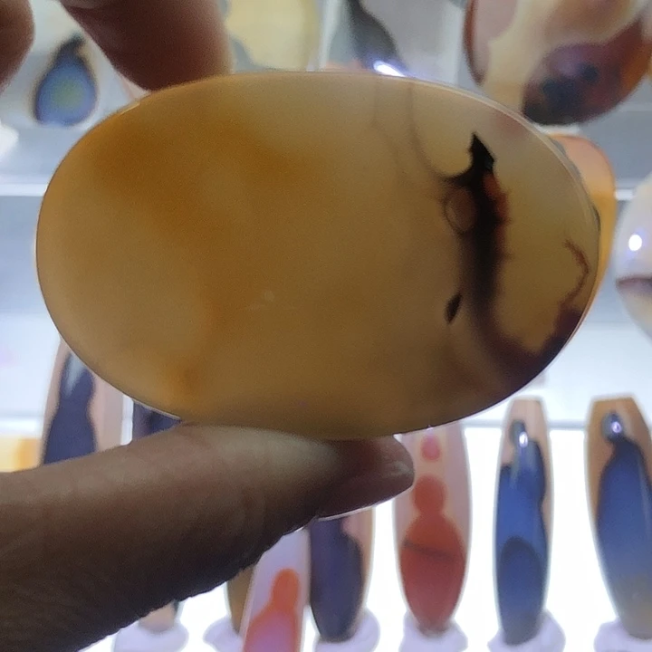 查罗石未镶嵌珠宝半成品48霞