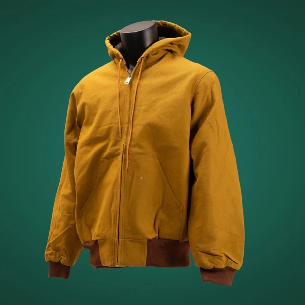 BFOV 秋冬卡了个特美式经典法兰绒连帽工装夹克