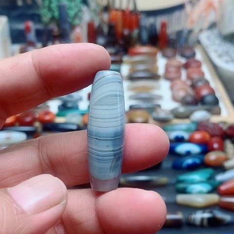 玛瑙/玉髓合金颈饰