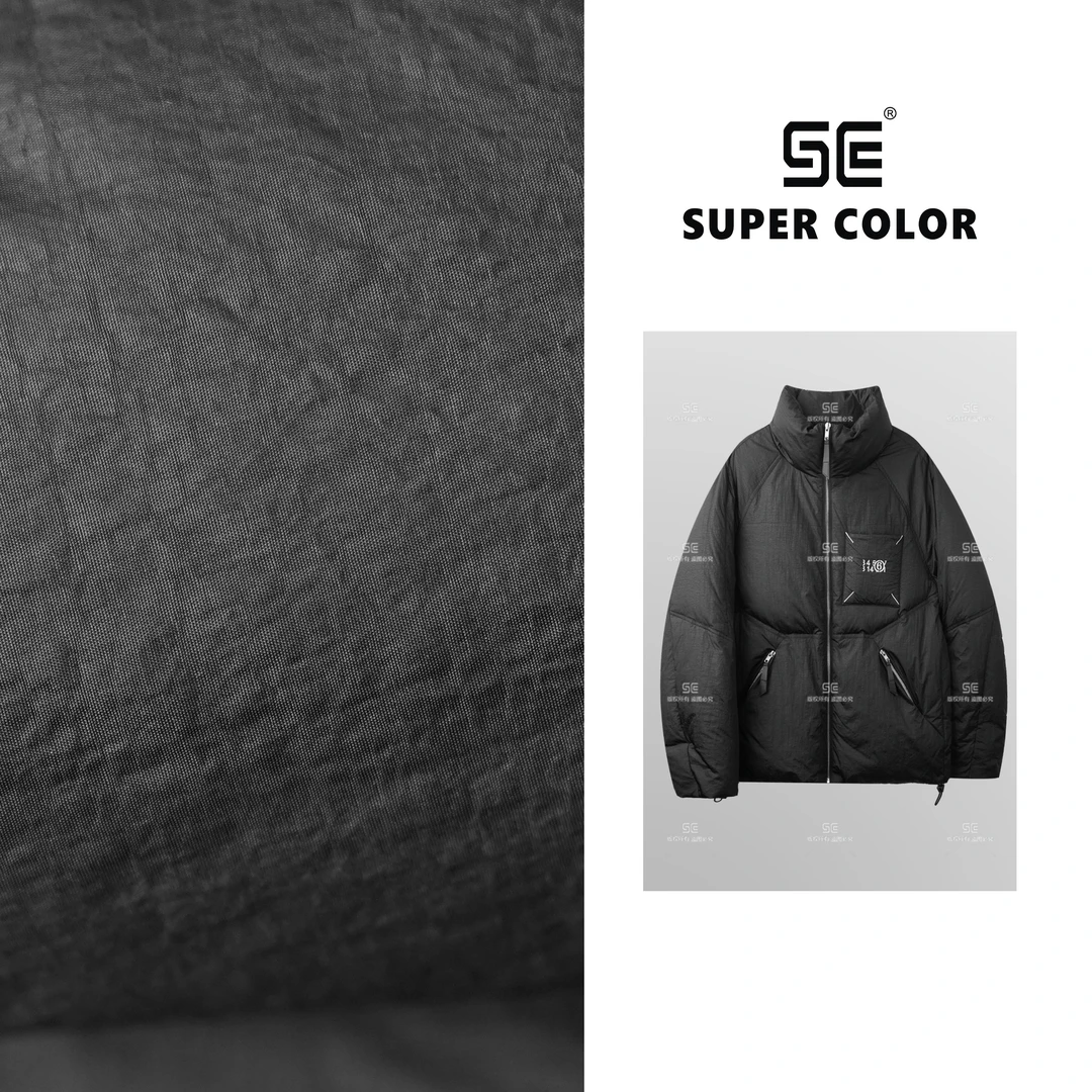 supercolor【数字白鹅羽绒服】24ss//潮流冬季男女同款立领鹅绒服 2