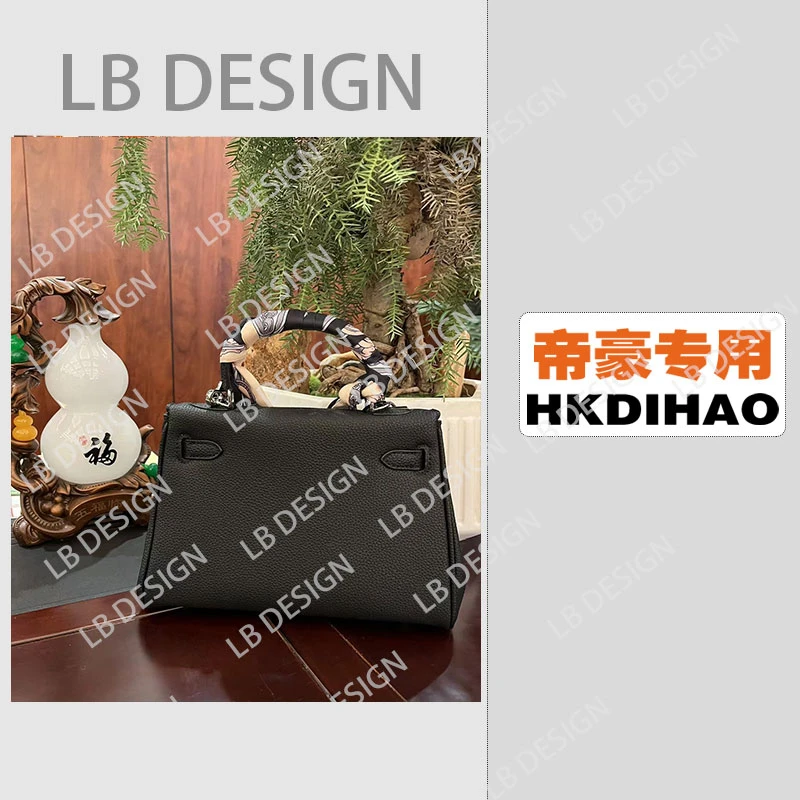 LBDESlGN【帝豪7026-25黑色】欧美高端2024女神时尚百搭包包
