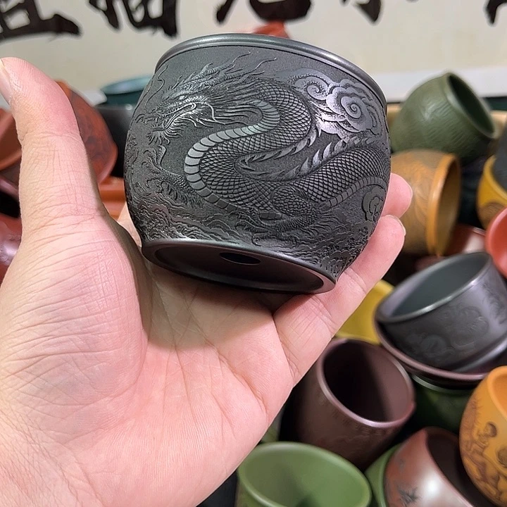 茶杯紫砂全手工紫砂主人杯