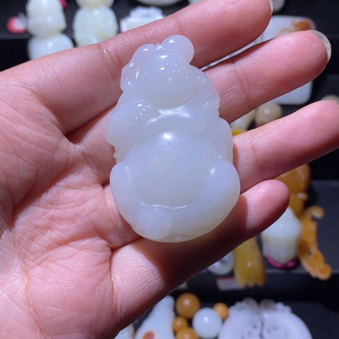 遇***缘和田玉未镶嵌颈饰