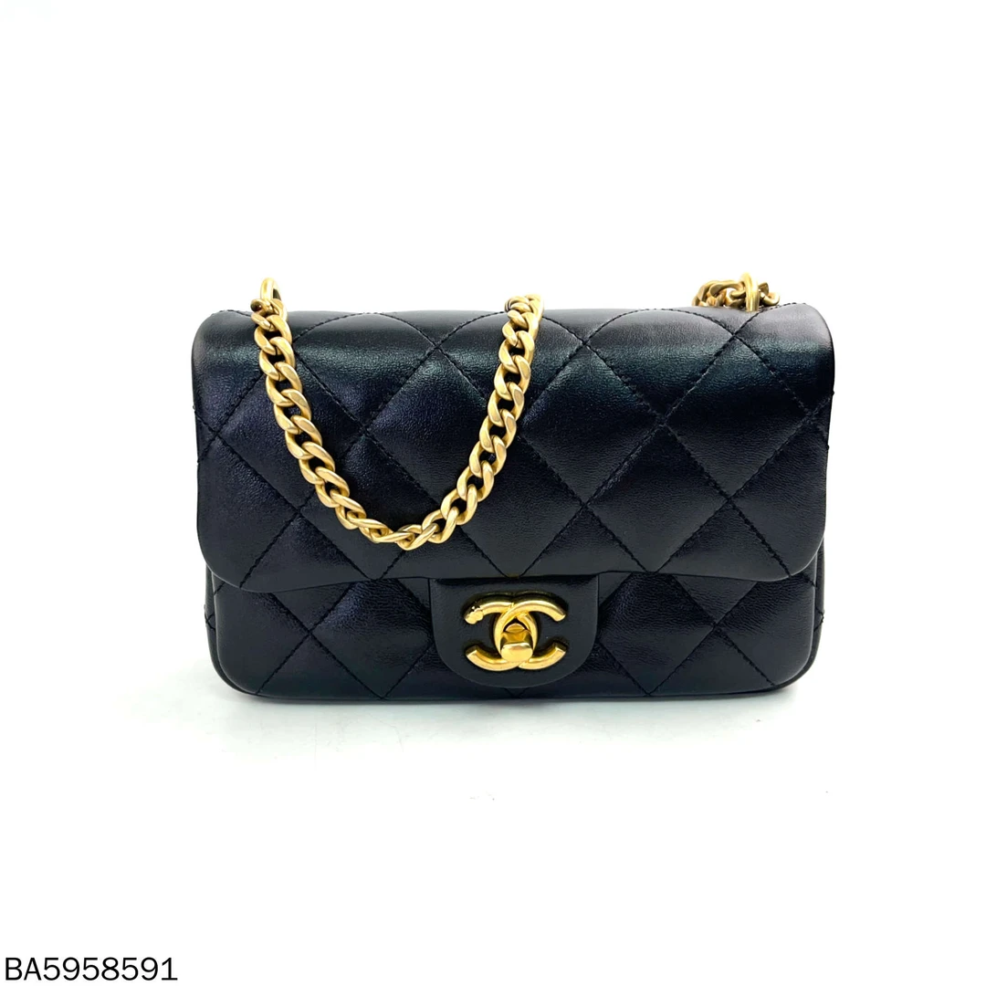 全新未使用 Chanel/香奈儿 25C爱心金球方胖子 芯片款BA5172626