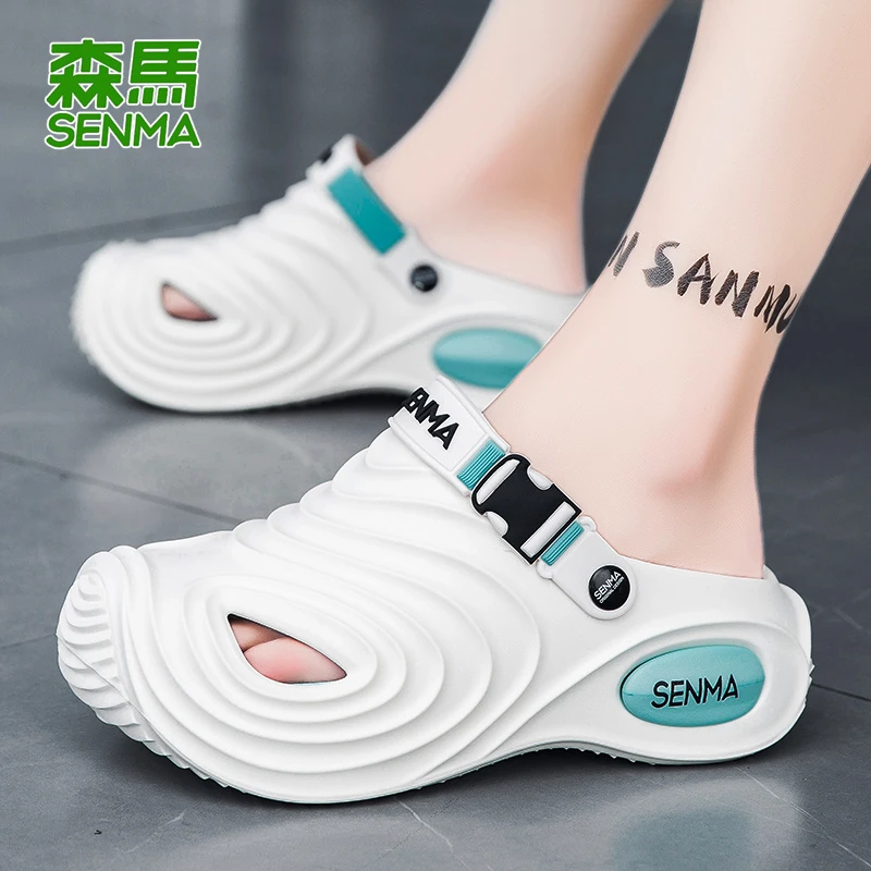 森马拖鞋男士2025新款夏季潮流外穿厚底凉拖鞋两穿防滑开车沙滩鞋