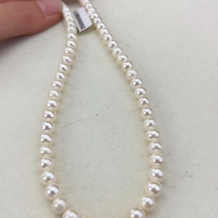 淡水珍珠颈饰未镶嵌卡6炫彩