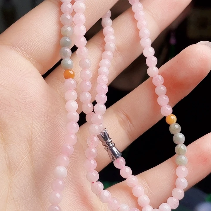 翡翠未镶嵌颈饰多样性