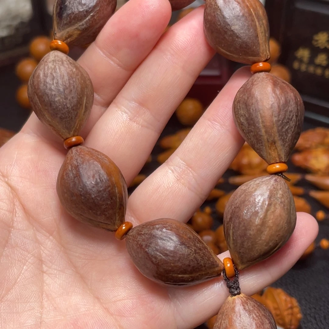 橄榄核手串/手链紫皮核2.0左右