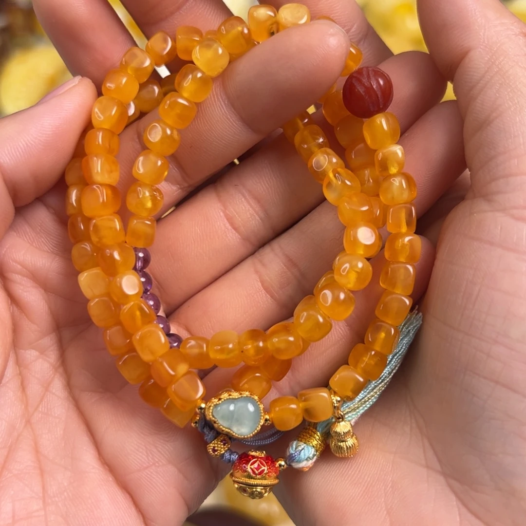 蜜蜡未镶嵌裸石蜜蜡