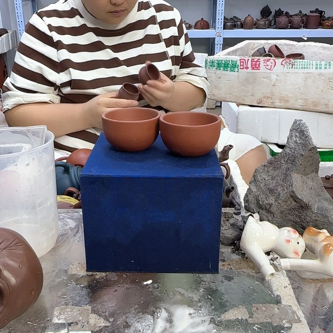 茶壶紫砂宜兴紫砂壶瑕疵处理