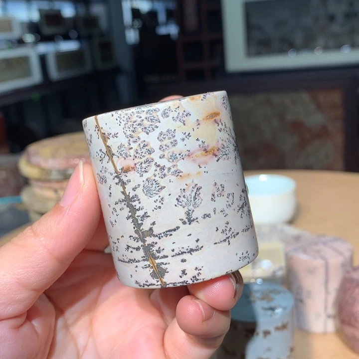 。广西国画石摆件，收藏观赏